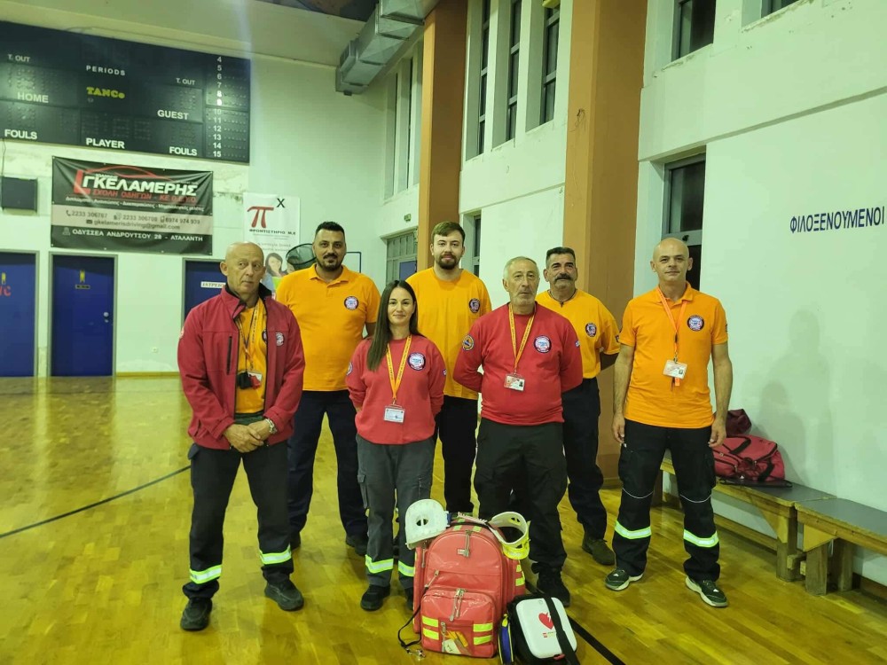 Υγειονομική Κάλυψη Σεμιναρίου Παραδοσιακών Χορών από την ΕΠΟΜΕΑ Λοκρών