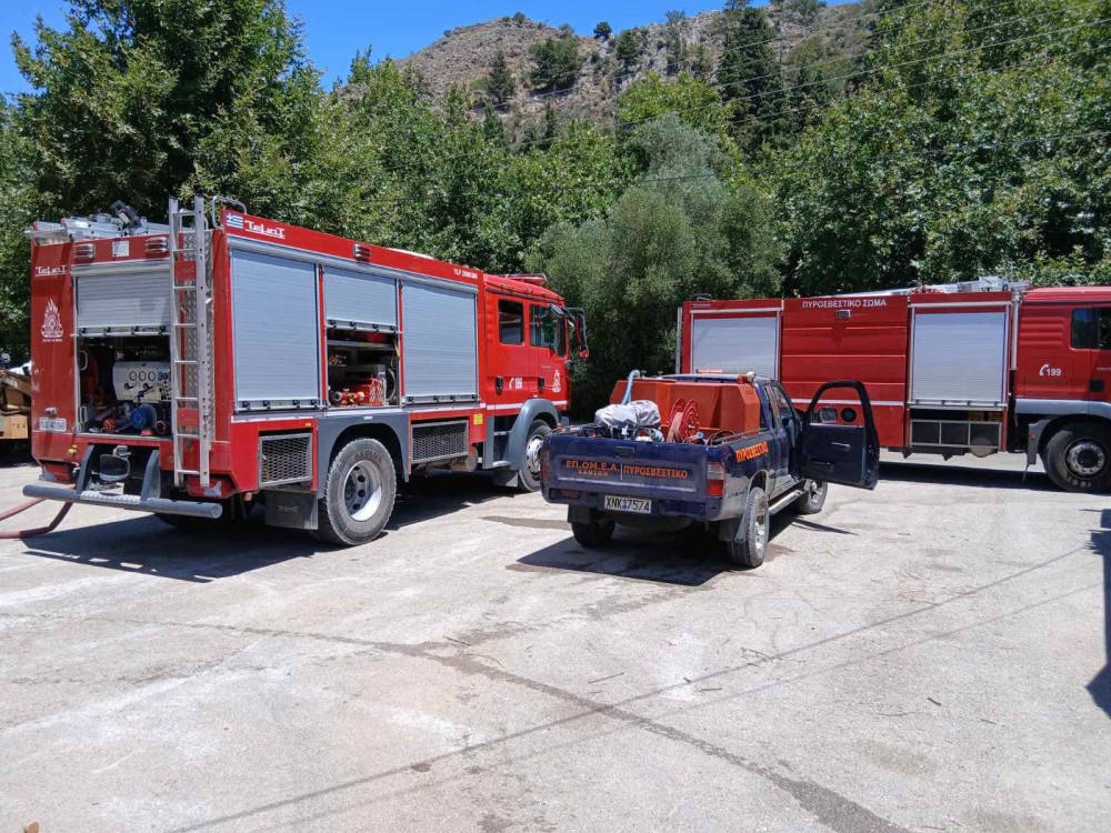 Για τρίτο συνεχόμενο 24ωρο στην πρώτη γραμμή οι εθελοντές της ΕΠ.ΟΜ.Ε.Α. Χανίων
