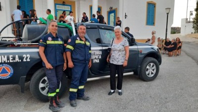 Αγιασμός νέου πυροσβεστικού οχήματος στην Μαλώνα