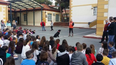Earthquake education for elementary school students - EPOMEA Thessaloniki