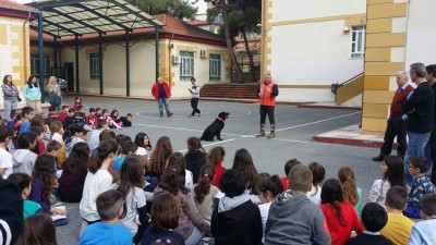 Εκπαίδευση στο 100ο Δημοτικό Σχολείο - ΕΠ.ΟΜ.Ε.Α. Θεσσαλονίκης