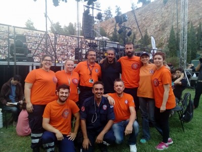 First Aid coverage at the Forest Theater - EPOMEA Pavlos Melas