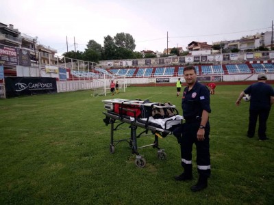 Υγειονομική κάλυψη φιλανθρωπικού αγώνα στη Πολίχνη