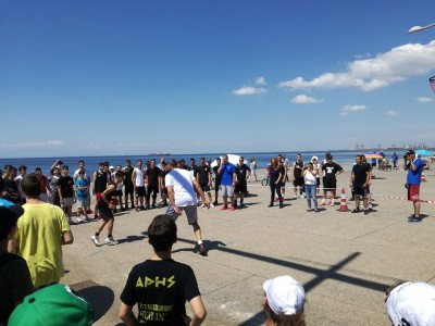 3 on 3 street ball, ''Τάπα στην βία και στον ρατσισμό''