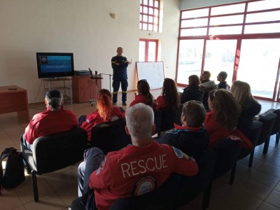 EPOMEA Larisa training with the 8th Special Units for Disaster Relief