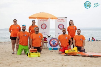 Υγειονομική κάλυψη τουρνουά Beach Volley από τους εθελοντές της ΕΠ.ΟΜ.Ε.Α. Παύλου Μελά