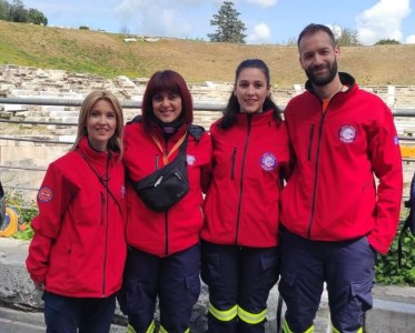 Υγειονομική κάλυψη της ΕΠΟΜΕΑ Λάρισας στον 1ο αγώνα δρόμου «Run For Autism» 