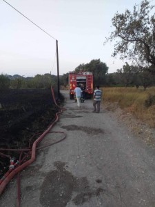 Πυρκαγιά στο Φαληράκι της Ρόδου 