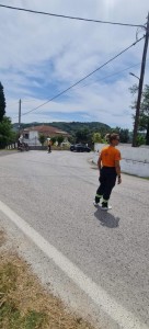 Φωτιά σε τουριστικό λεωφορείο ξέσπασε στην περιοχή Δάφνη στη Βόρεια Κέρκυρα.