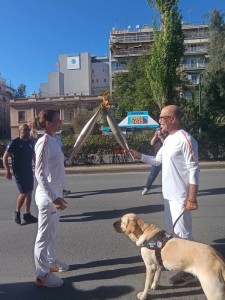 Συμμετοχή της ΕΠ.ΟΜ.Ε.Α. στην Ολυμπιακή Λαμπαδηδρομία 2024.