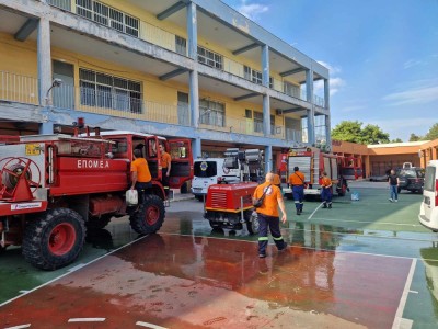 Αναχώρηση αποστολής για Θεσσαλία 